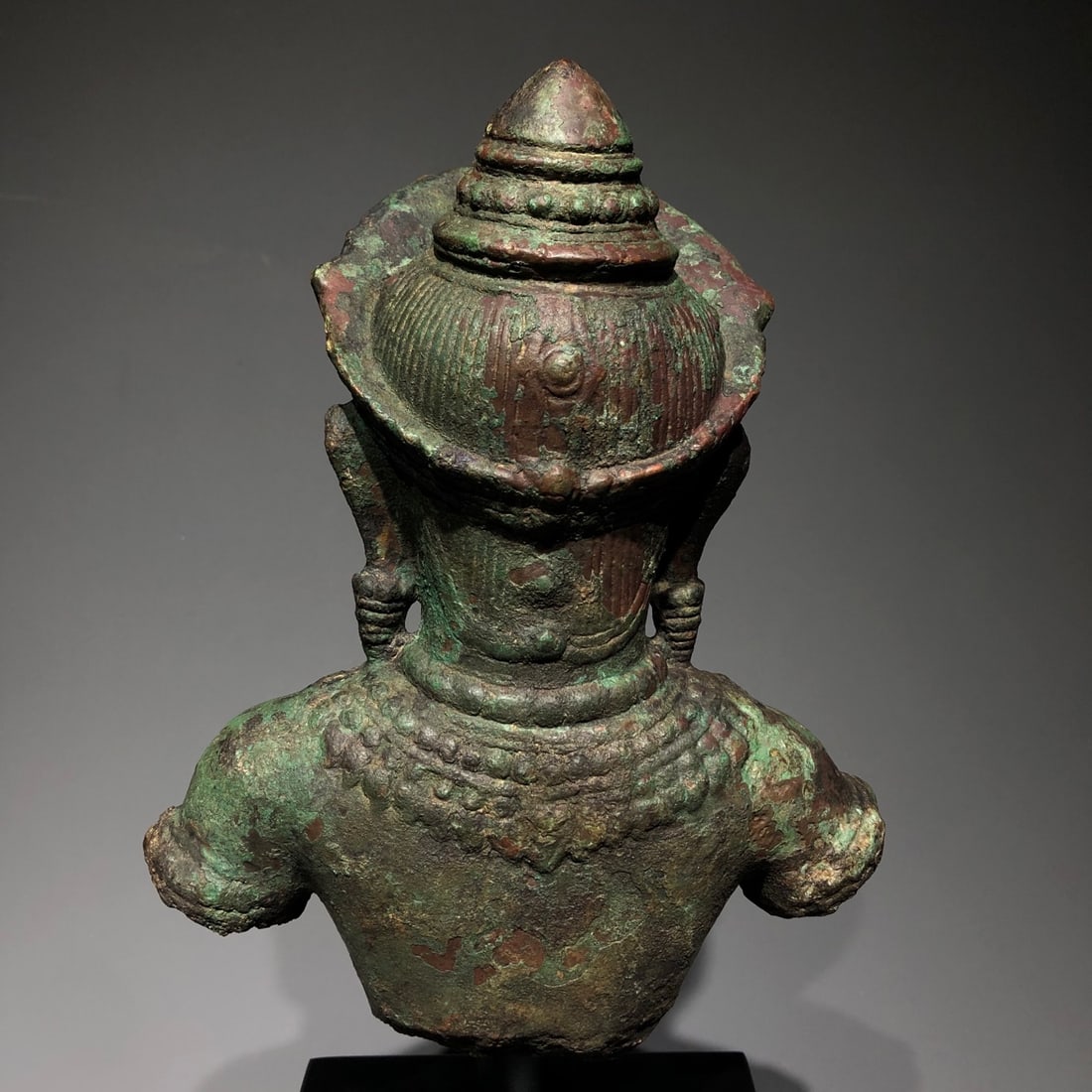 A Exquisite Bronze Deity Statue Ornament - 9