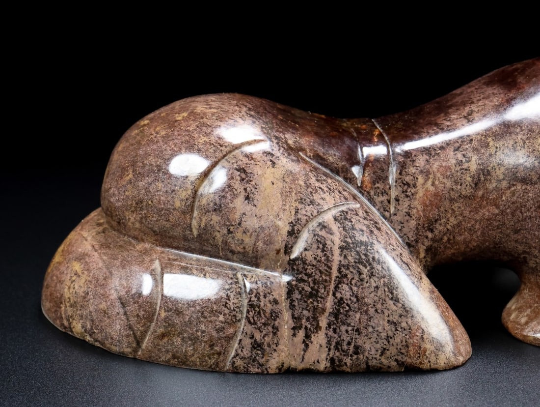 A Exquisite Hotan Jade Figures Pillow - 2