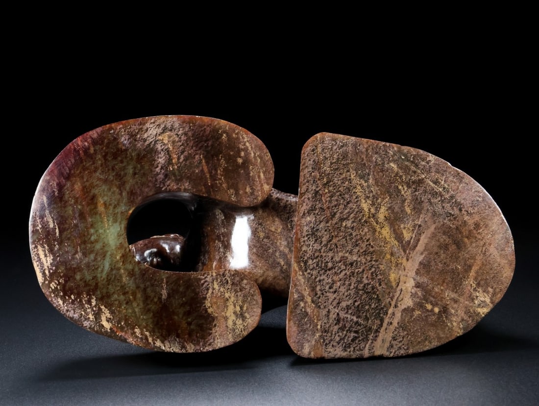 A Exquisite Hotan Jade Figures Pillow - 8