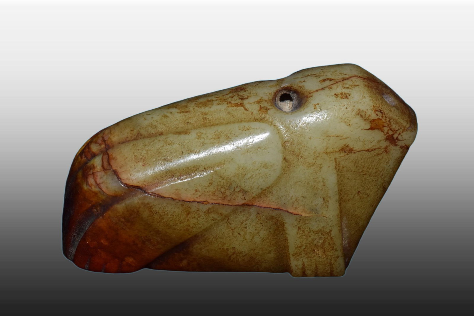 A Exquisite River Polished Jade Ornament - 2
