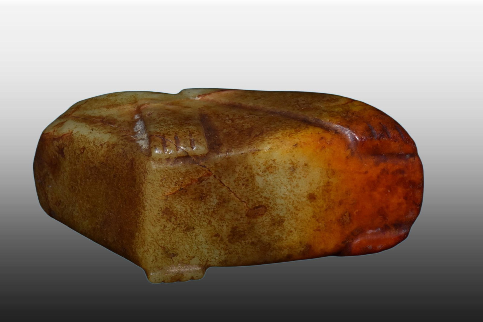 A Exquisite River Polished Jade Ornament - 5