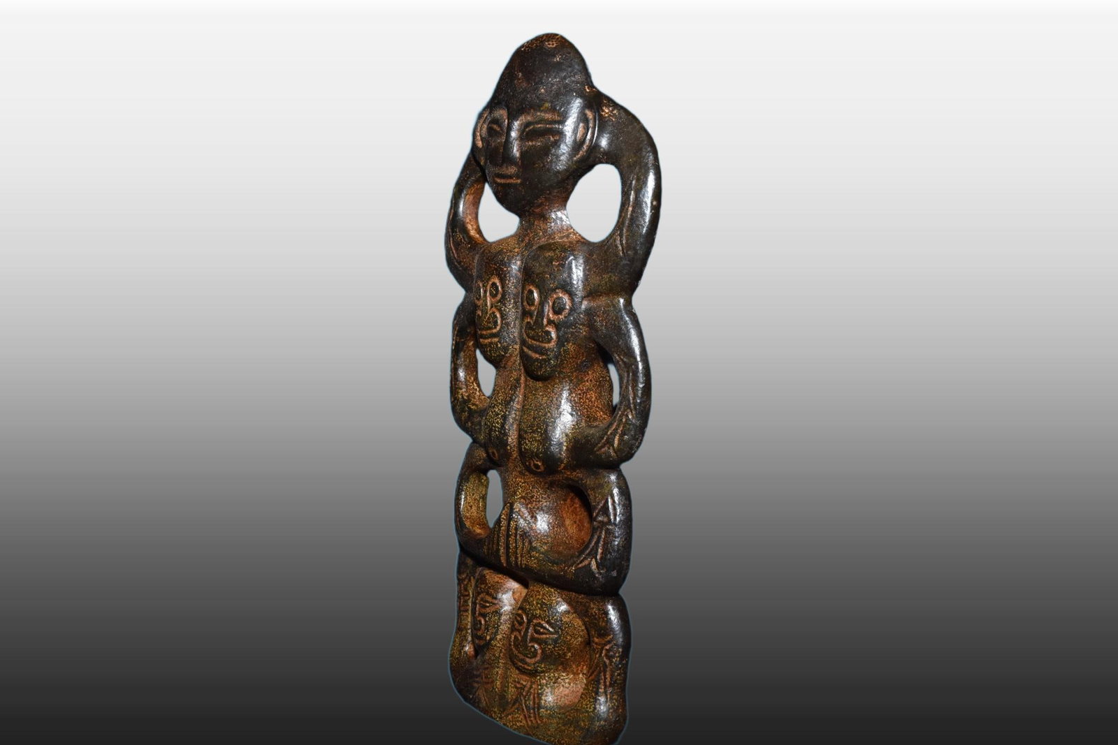 A Exquisite Meteorite Figure Ornament - 4