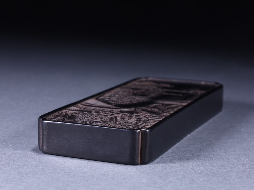 A Exquisite Landscape Pattern Square China ink - 8