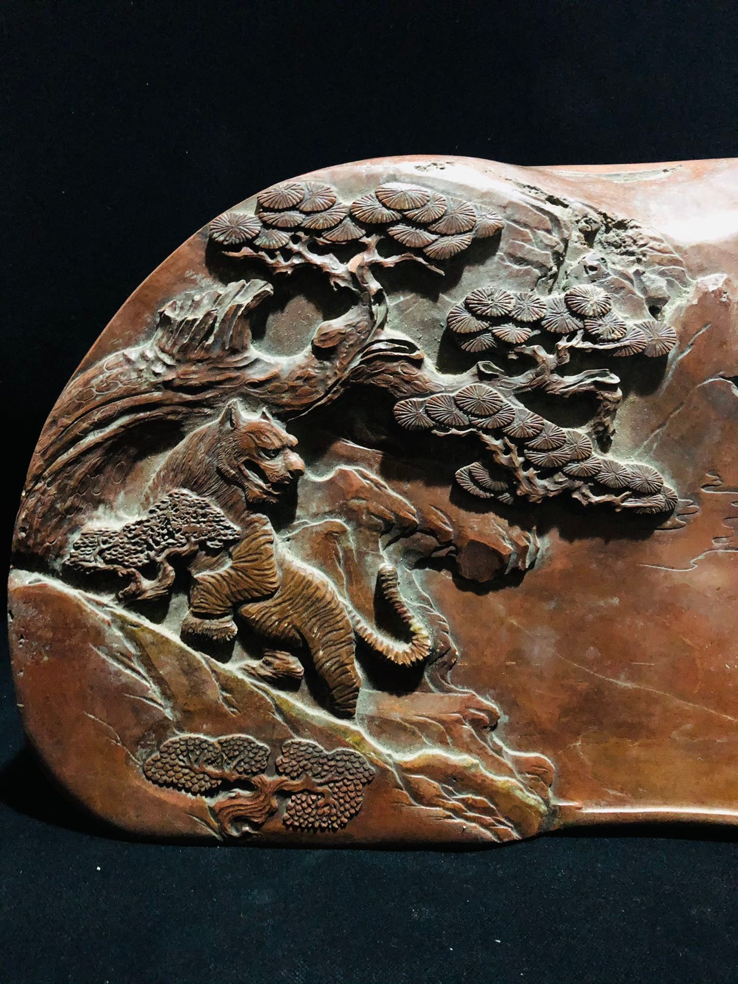 A Exquisite Landscape Pattern Inkstone - 2