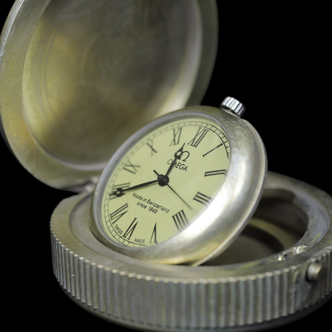 An Exquisite Silver Pocket watch - 7