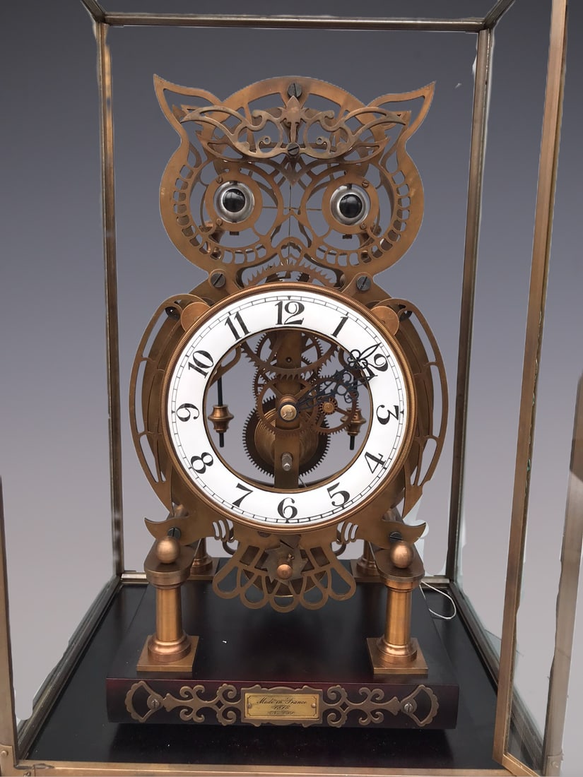 An Exquisite Bronze Clock - 7