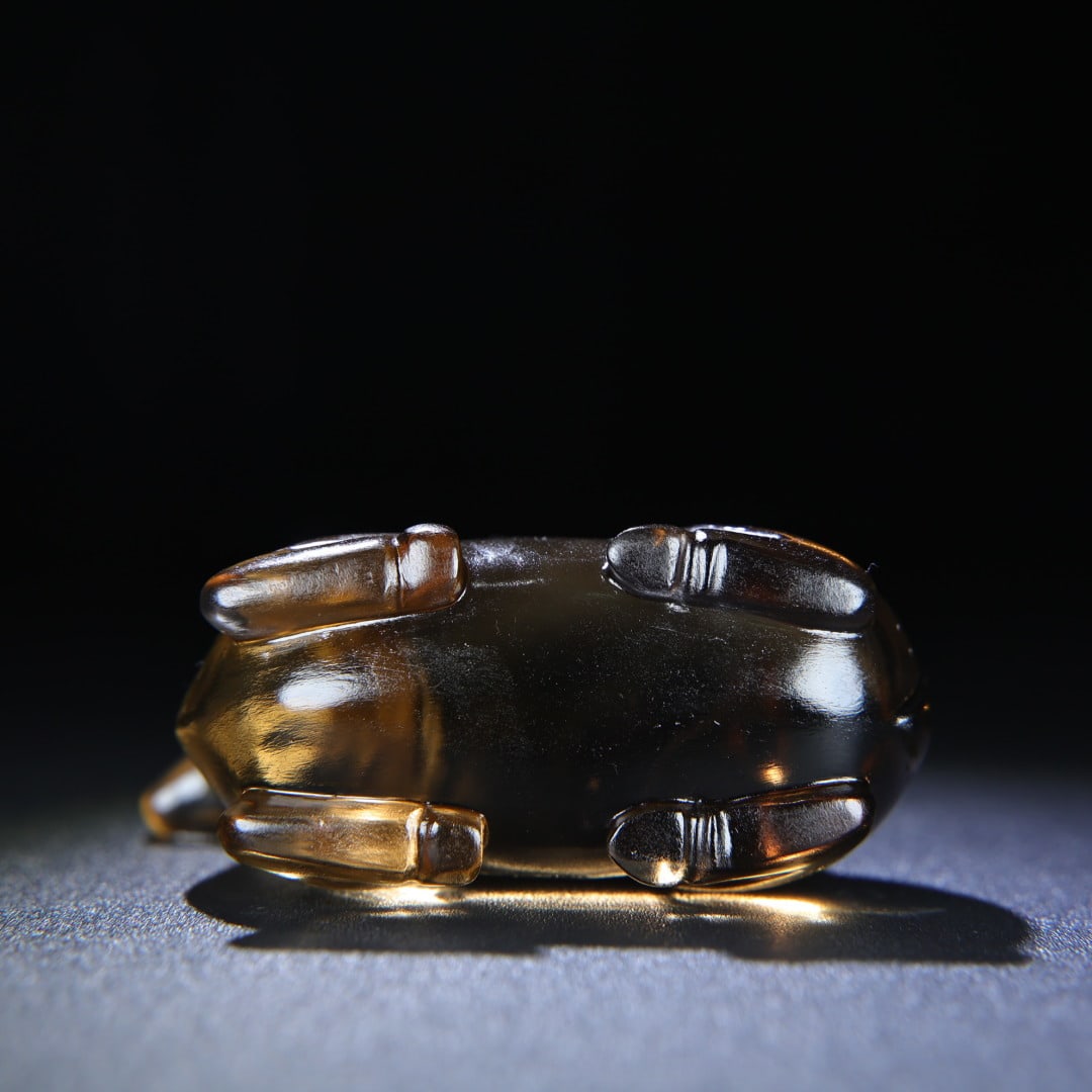 An Exquisite Crystal Sheep Hand Piece - 6