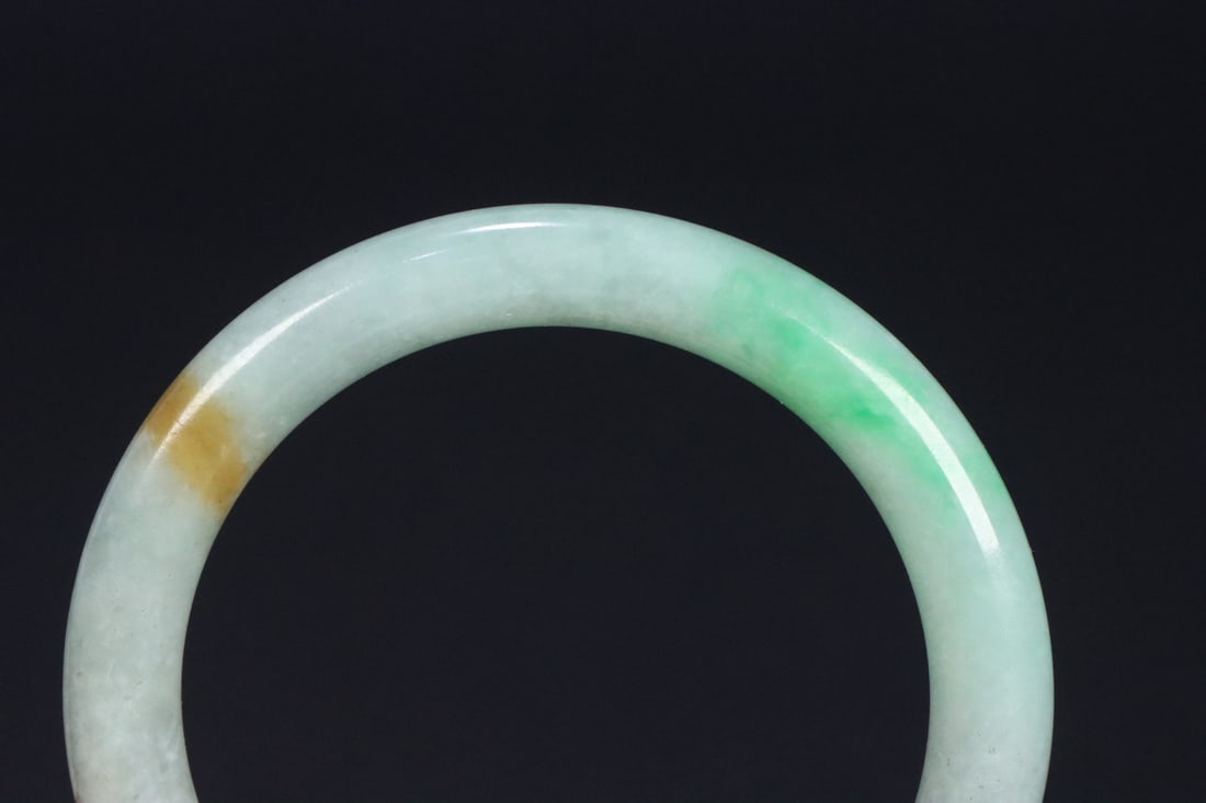 An Exquisite Jadeite Dragon Pattern Bracelets - 7