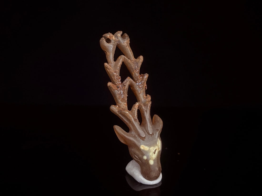 An Exquisite Agate Deer - 4