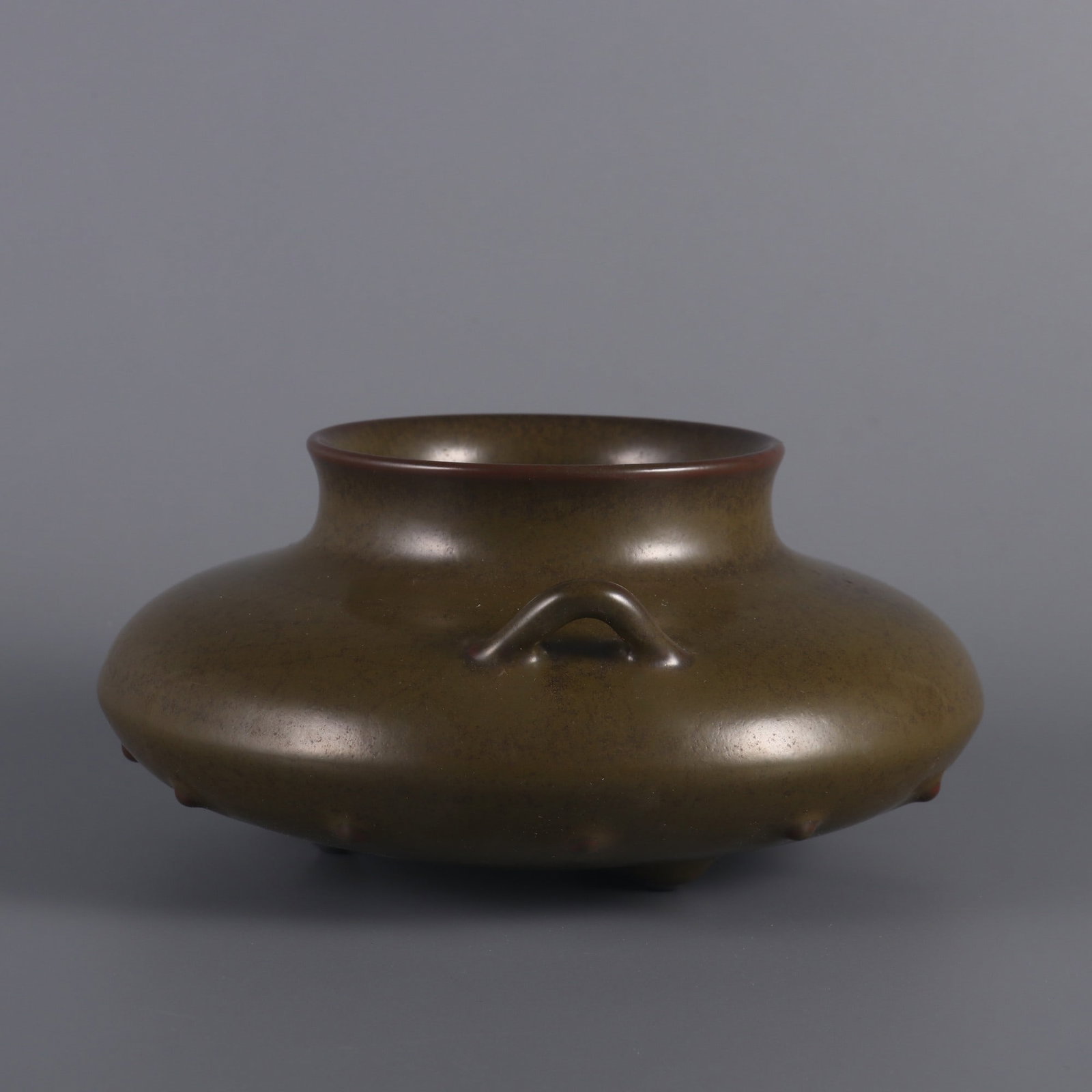 An Exquisite Teadust Glazed Double-Ears Jar ? - 2