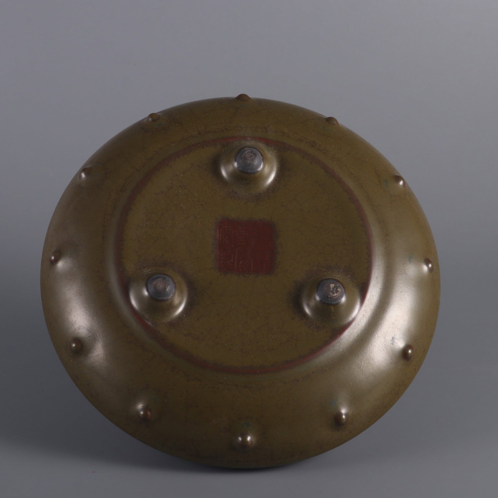 An Exquisite Teadust Glazed Double-Ears Jar ? - 7