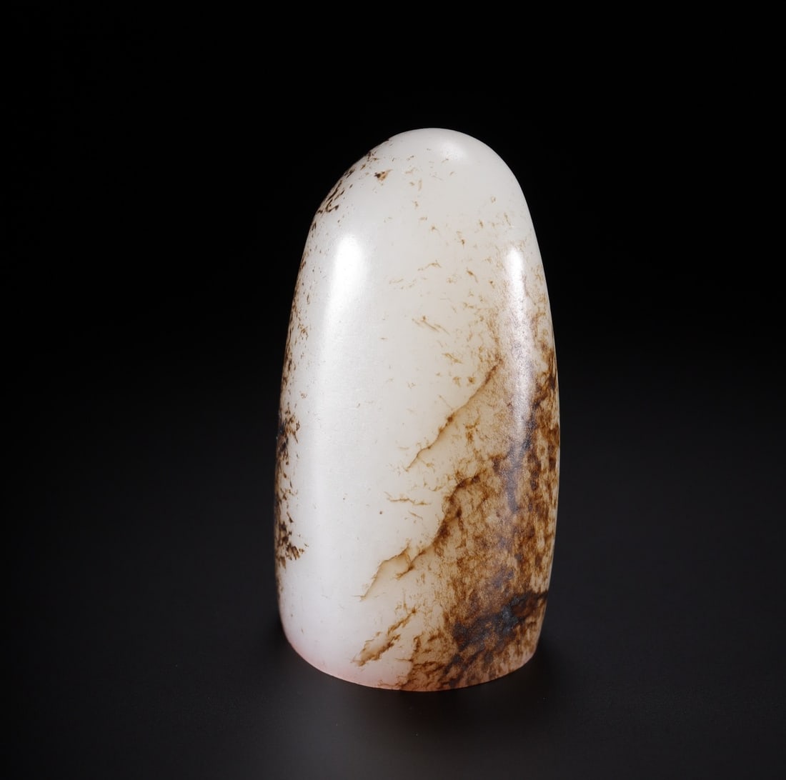 An Exquisite White Jade Seal - 2