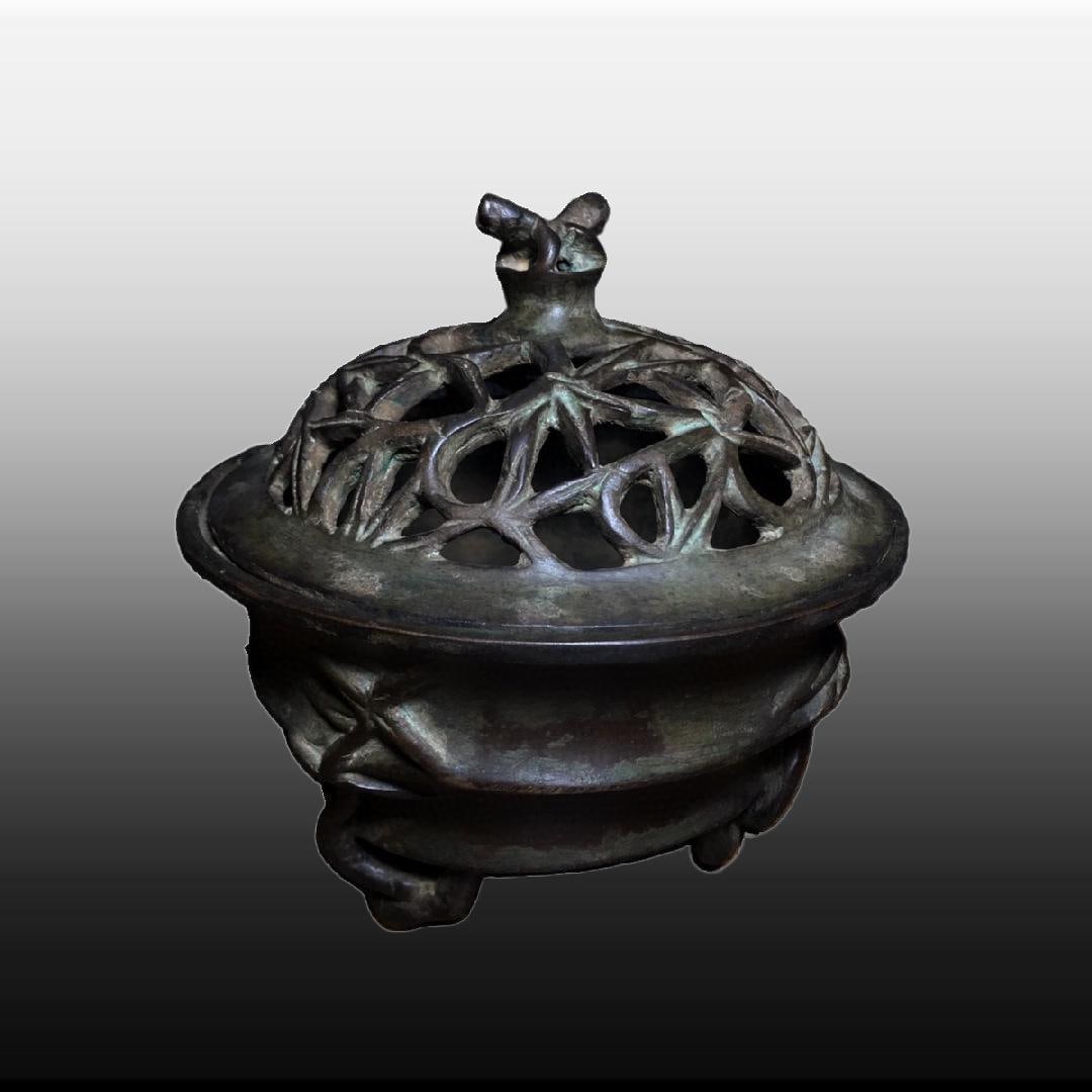 A Exquisite Bronze Censer - 8