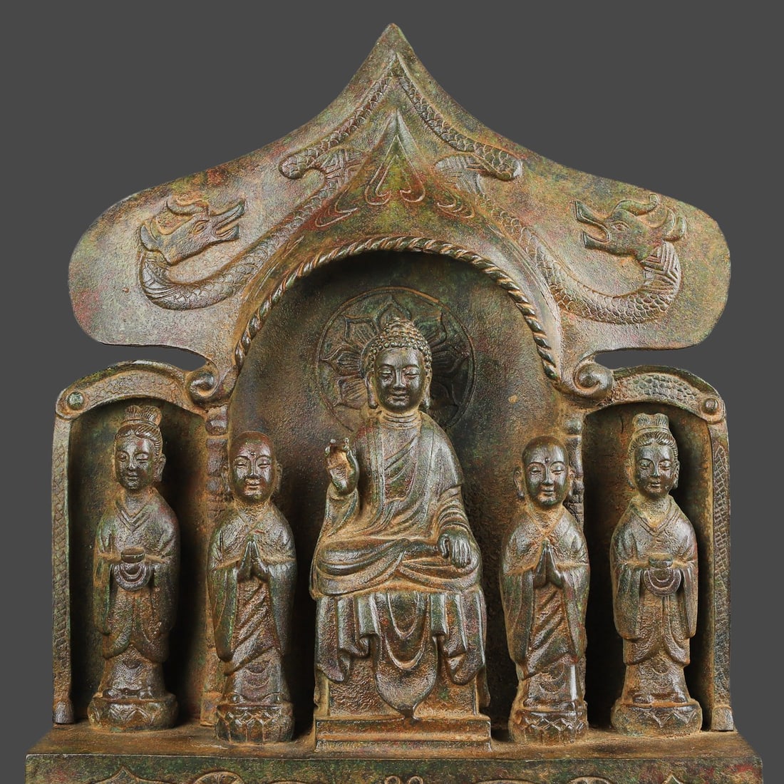 A Exquisite Bronze Buddha statue - 2
