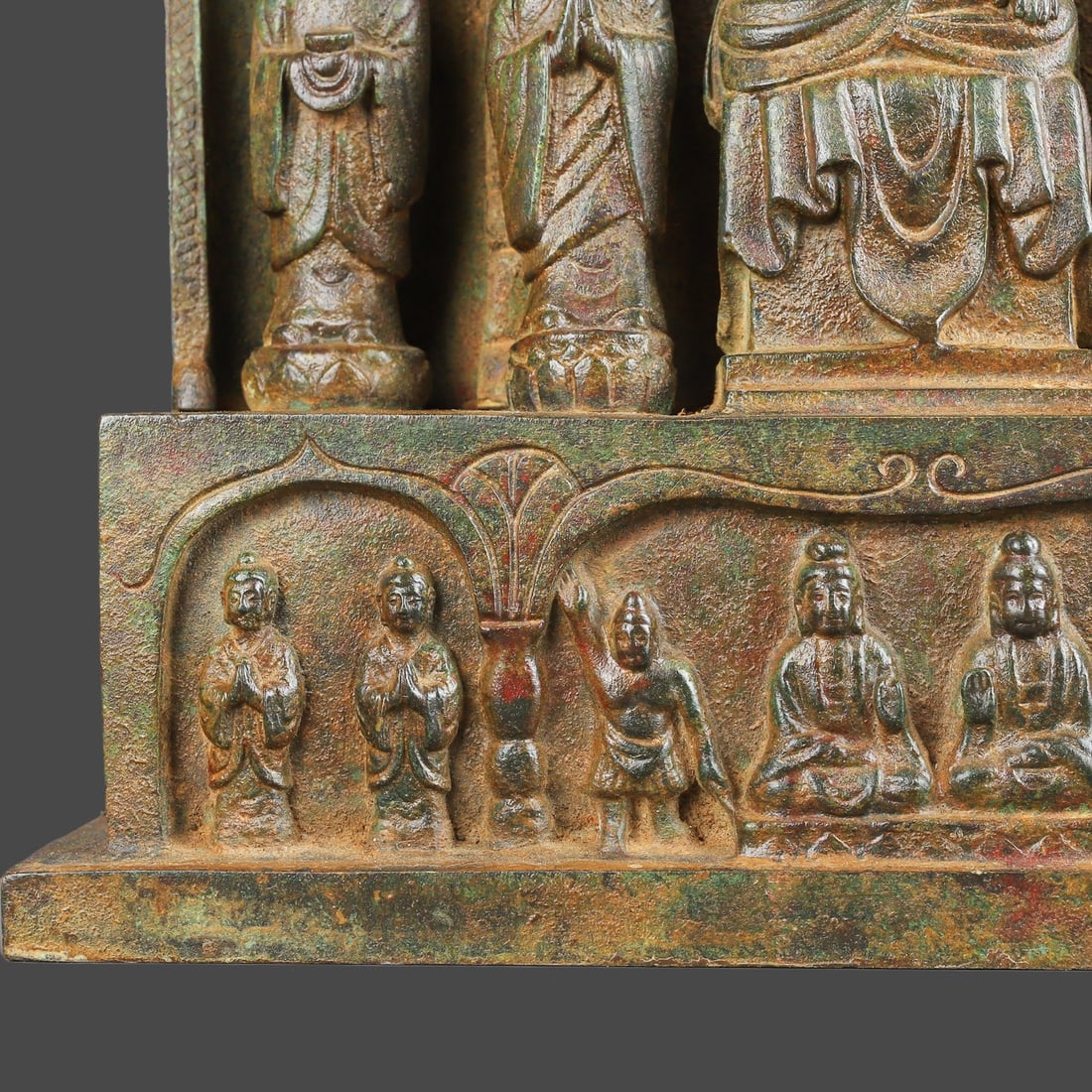 A Exquisite Bronze Buddha statue - 3