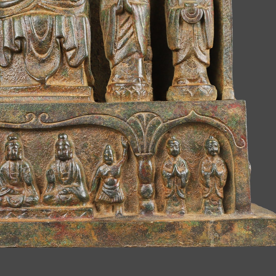 A Exquisite Bronze Buddha statue - 4