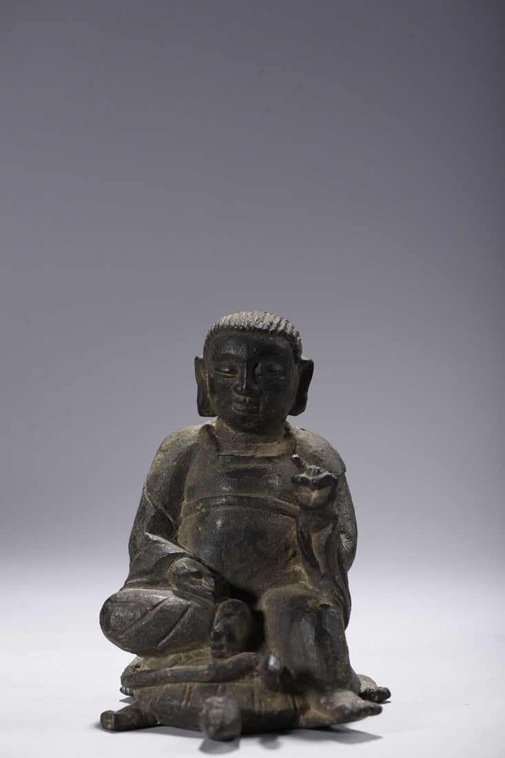 A Exquisite Coppery Buddha statue Ornament (1 of 9)