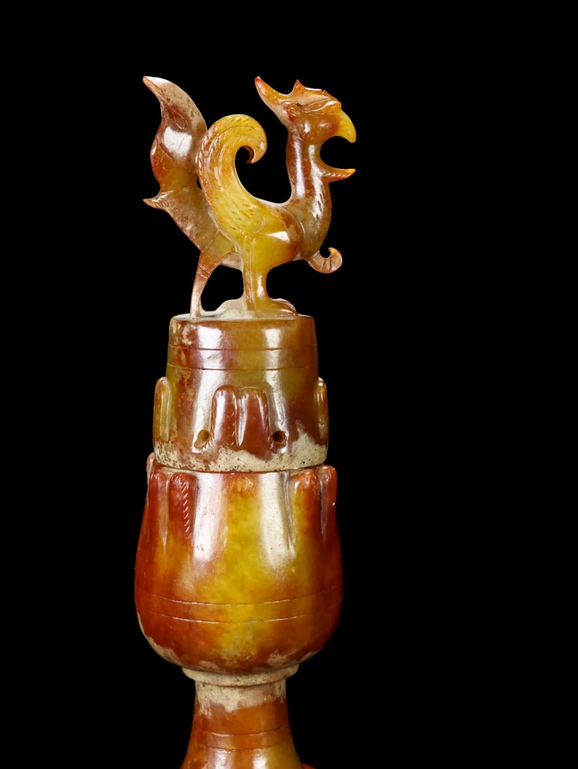 A Exquisite Hotan Jade Tortoise Censer - 9