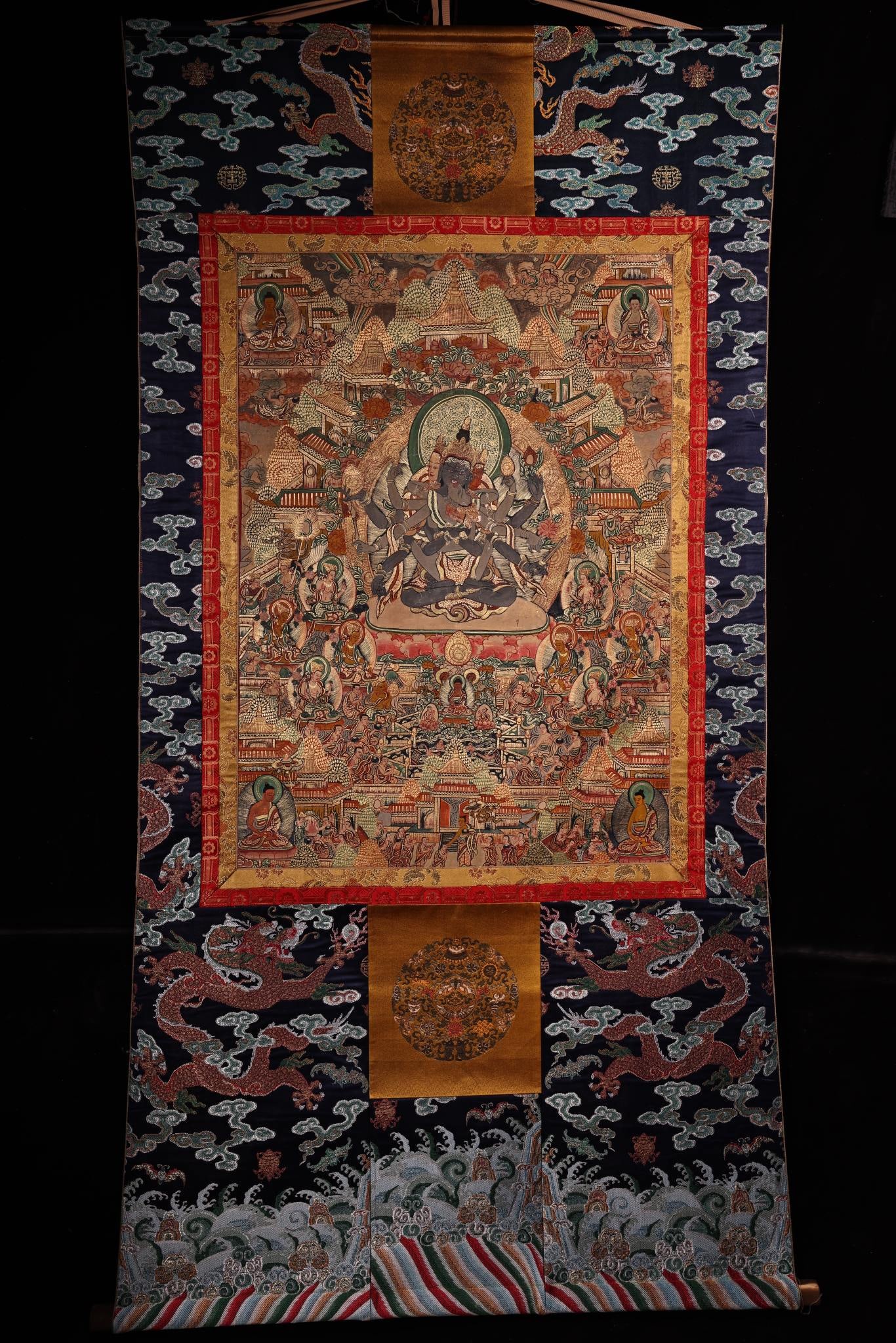 A Exquisite Statue of Gautama’s Mother Thangka (1 of 14)