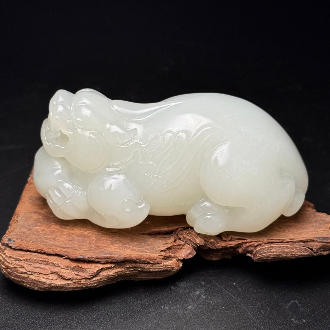 A Exquisite Hotan Jade Handheld Carving (1 of 7)