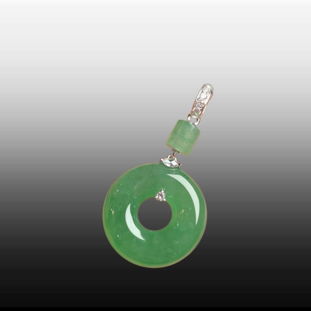 A Exquisite Jadeite Pendant - 3
