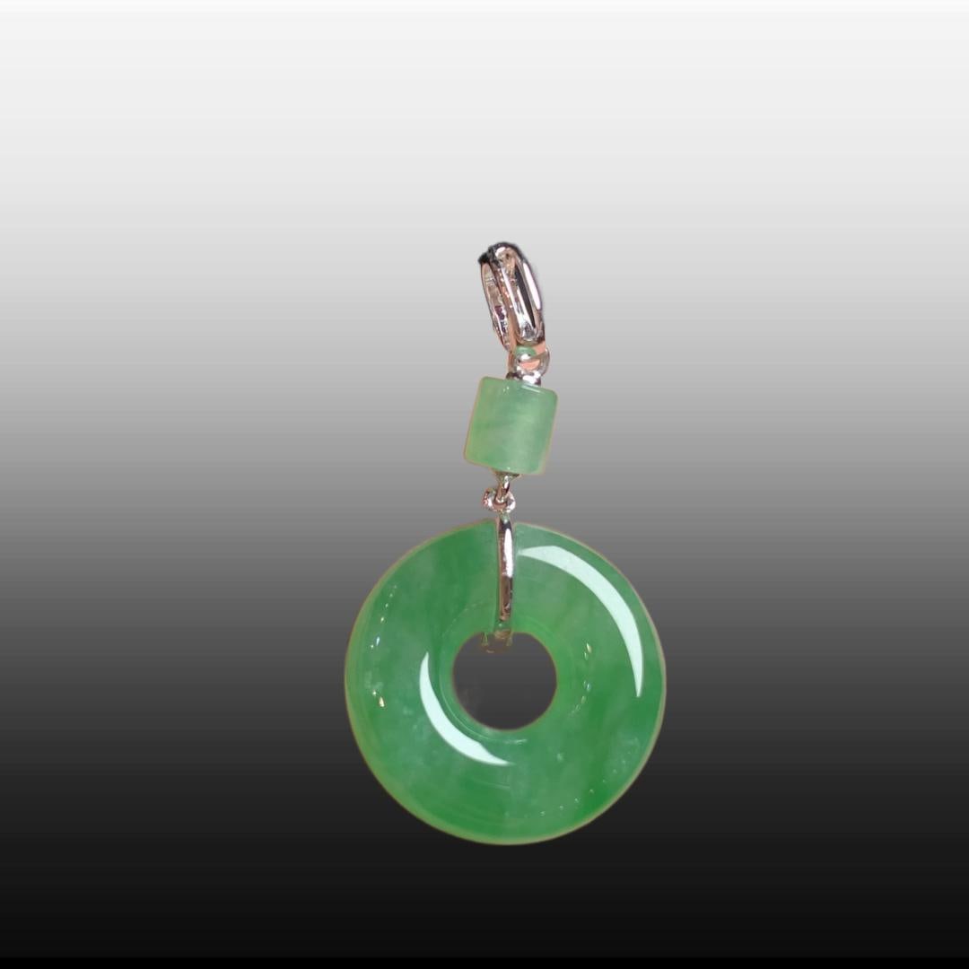 A Exquisite Jadeite Pendant - 4