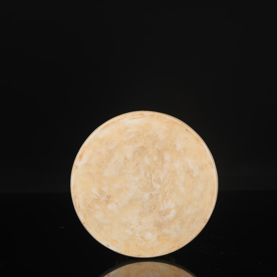 A Exquisite Shadow Blue Glazed Auspicious Beast Pattern Mirror - 7