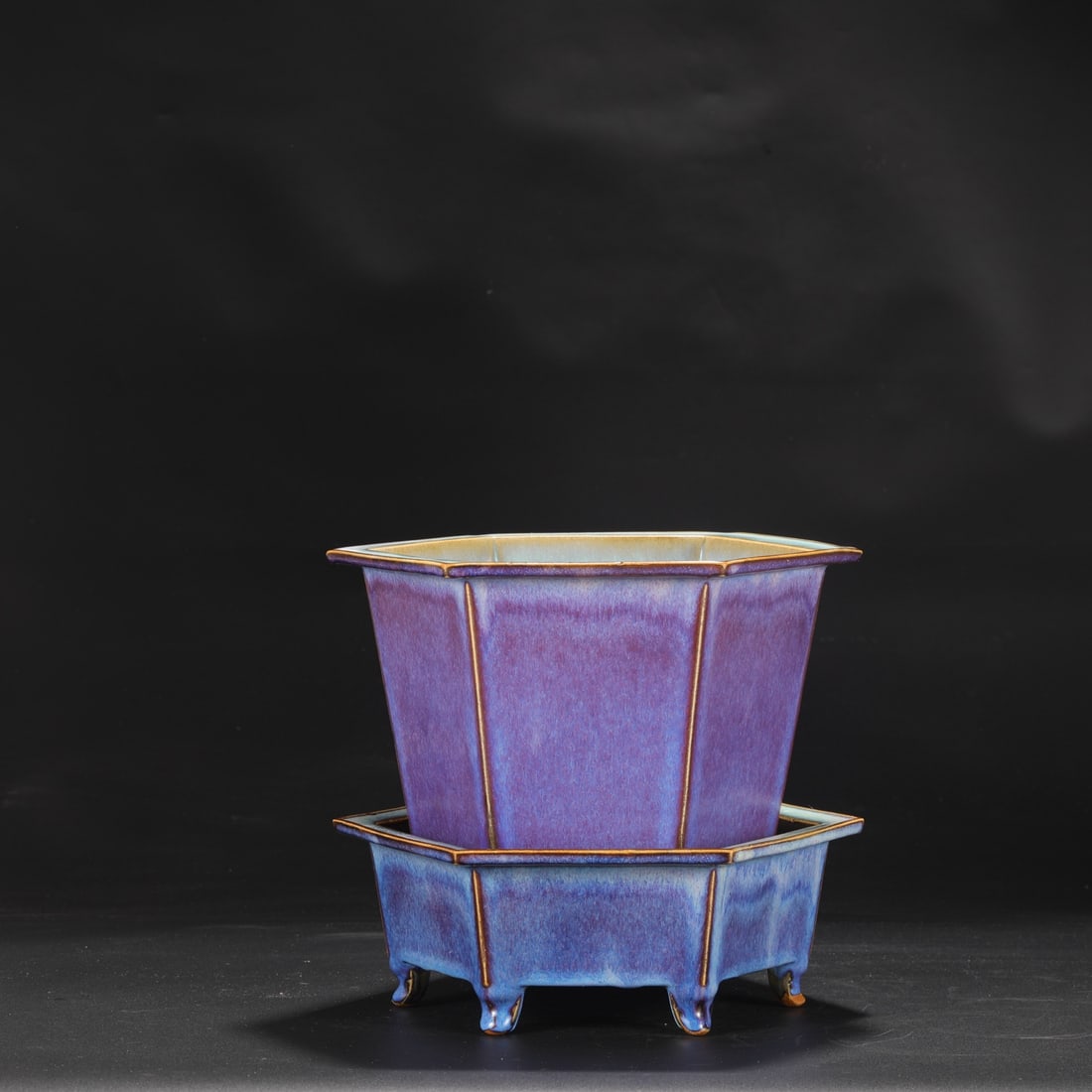 A Exquisite Jun Yao Purple Glazed Basin - 2