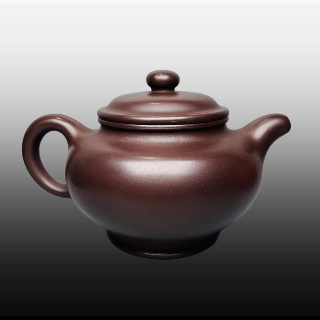 A Exquisite Purple Sands Round Teapot - 2