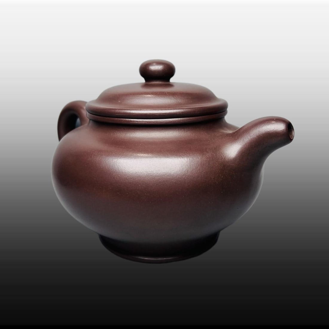 A Exquisite Purple Sands Round Teapot - 3
