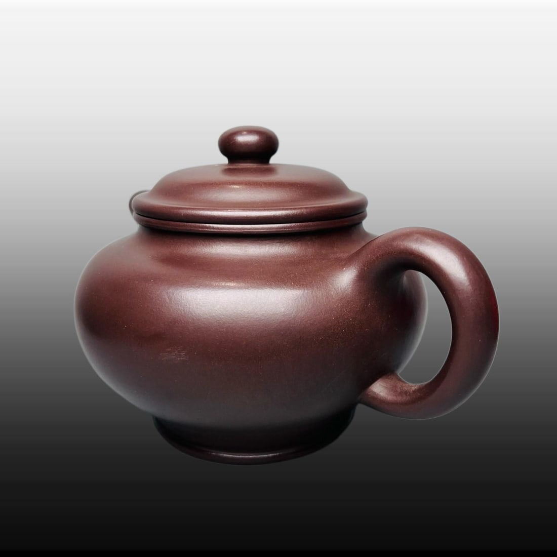 A Exquisite Purple Sands Round Teapot - 4