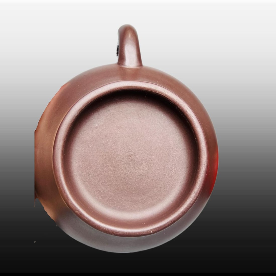 A Exquisite Purple Sands Round Teapot - 6