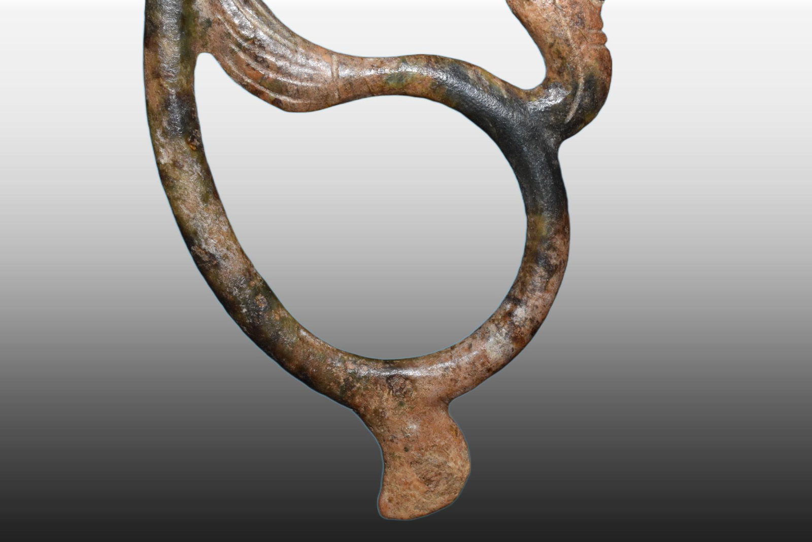 A Exquisite River Polished Jade Dragon - 3