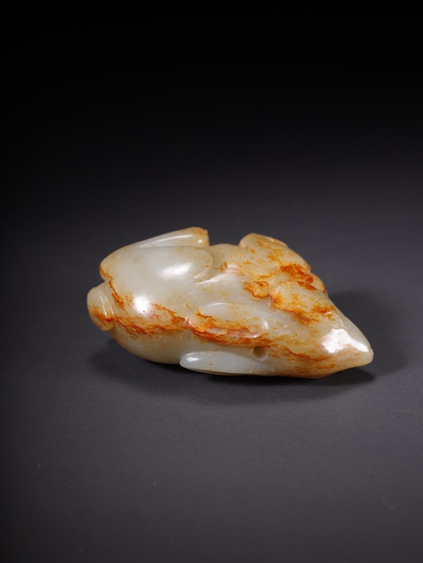 A Exquisite Hotan Jade Rabbit Ornament - 6