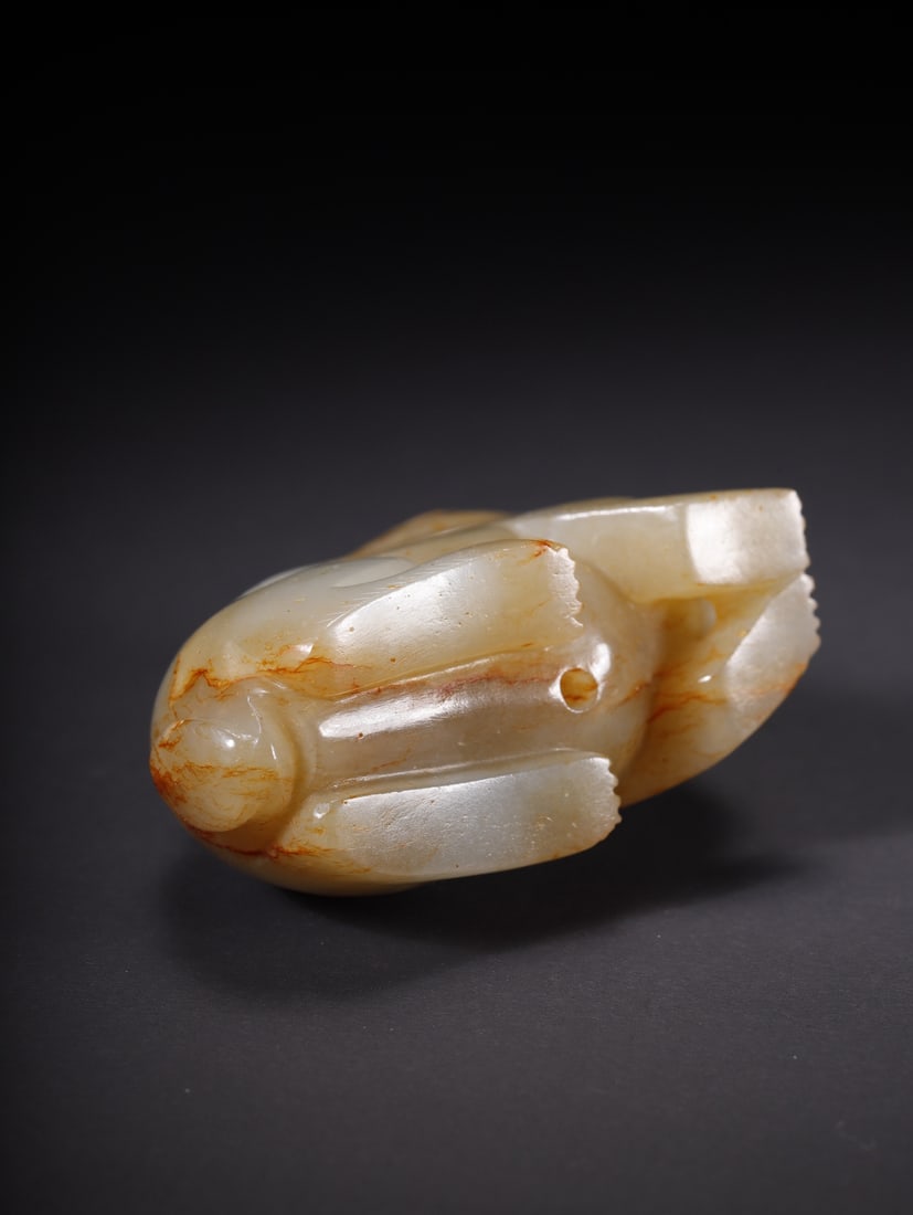 A Exquisite Hotan Jade Rabbit Ornament - 9