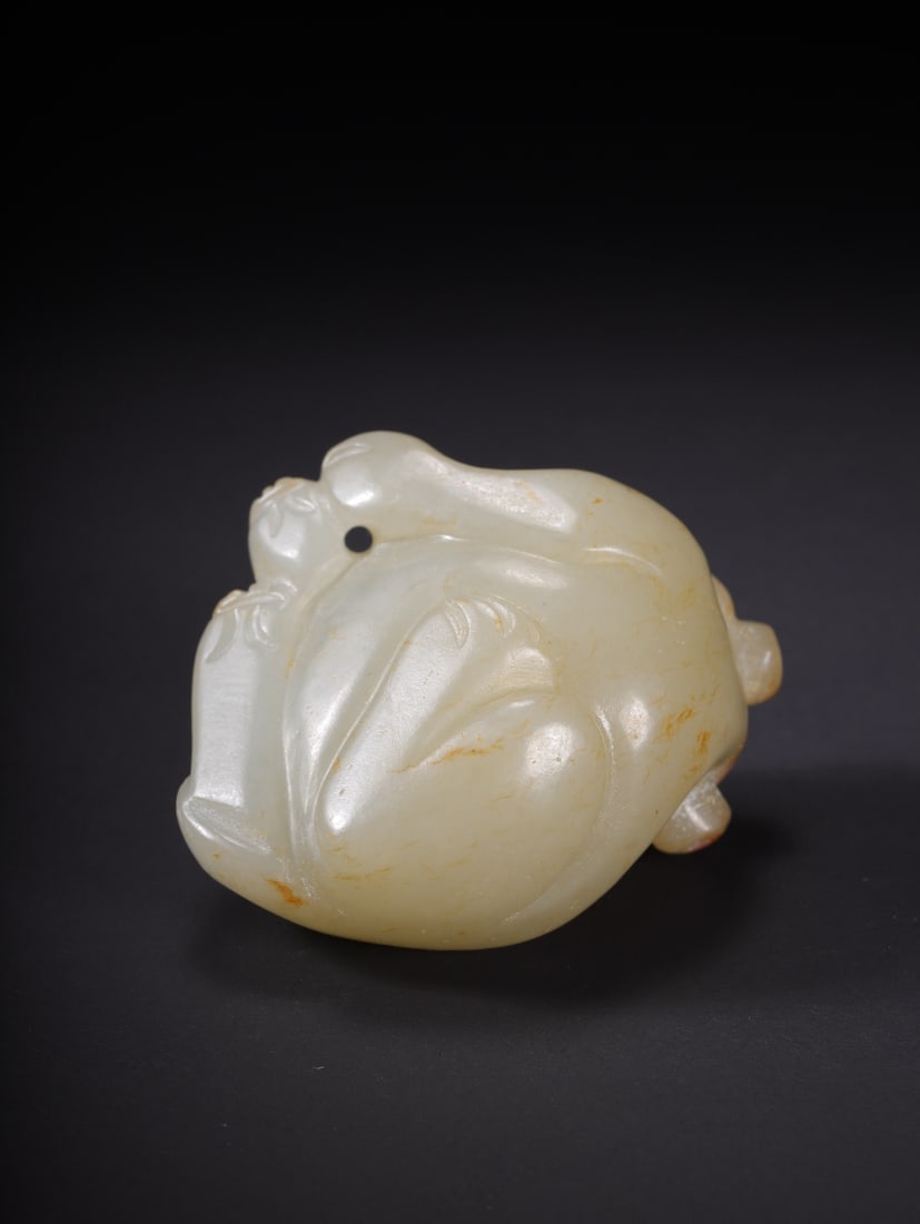 A Exquisite Hotan Jade Bear Ornament - 8