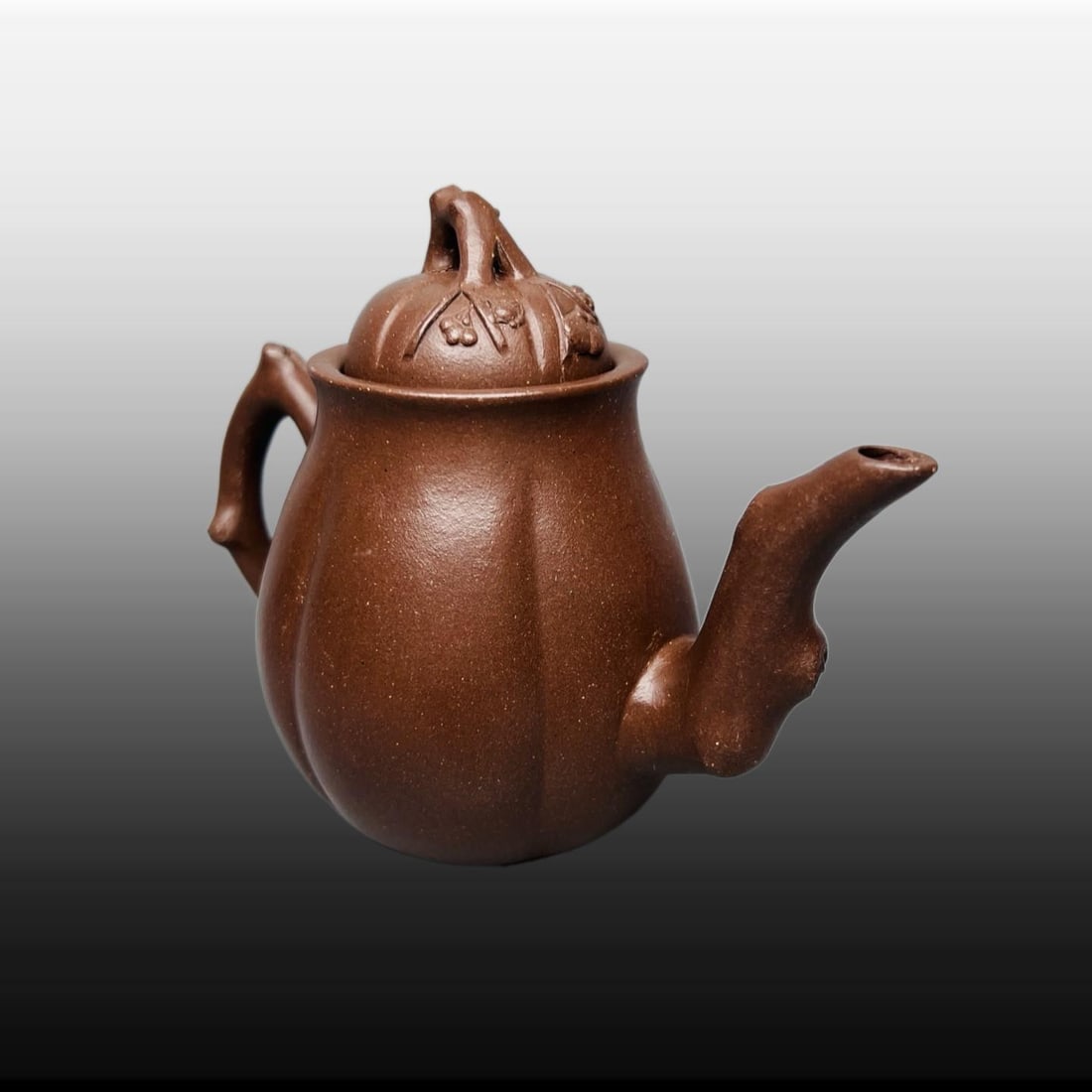 A Exquisite Purple Sands Flower Pattern Teapot - 3