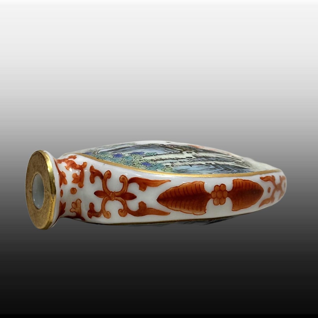 A Exquisite Famille-Rose Figures Pattern Snuff Bottle - 6