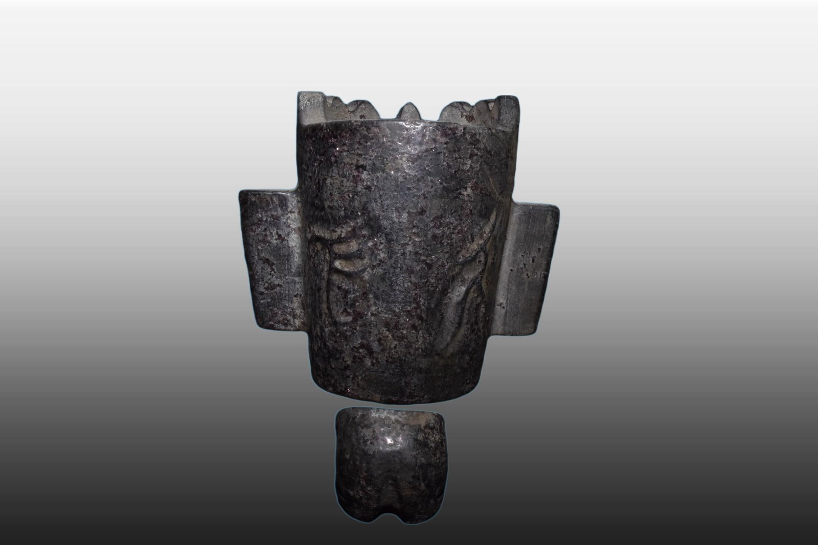 A Exquisite Meteorite Mask Seal - 3