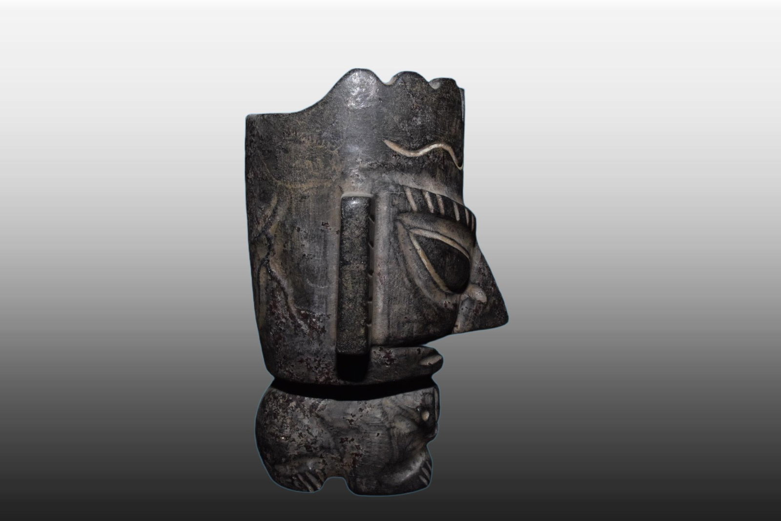 A Exquisite Meteorite Mask Seal - 4