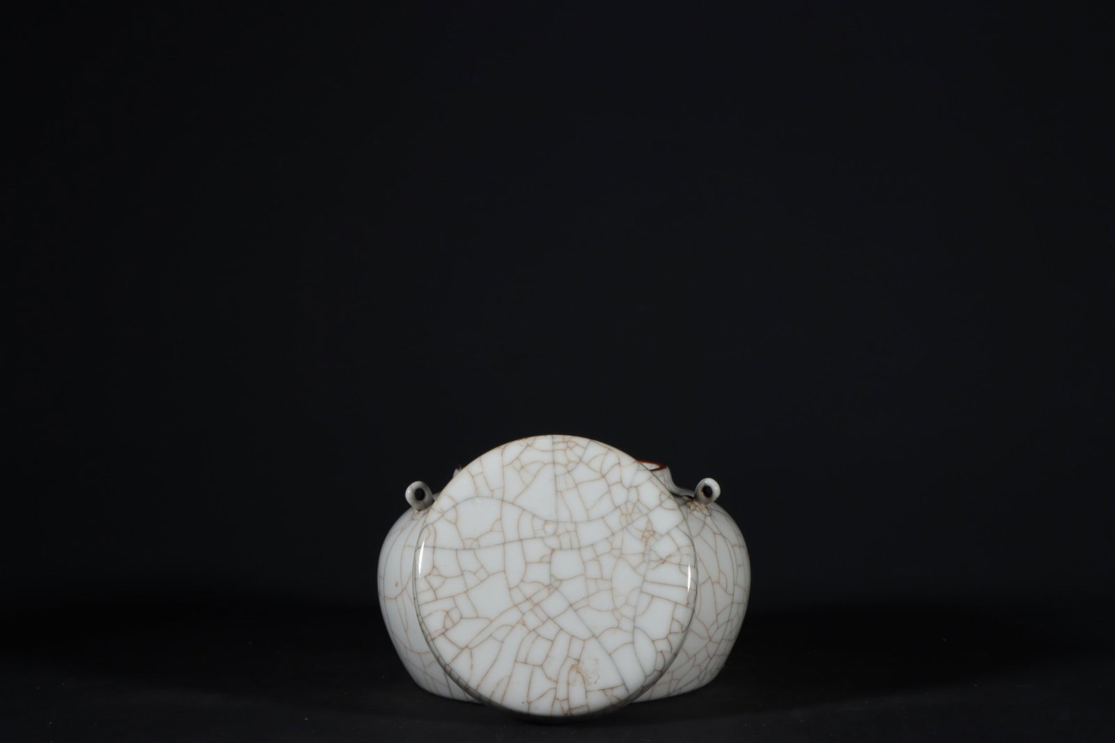 A Exquisite Ge Glaze Three Loop Handles Jar - 7