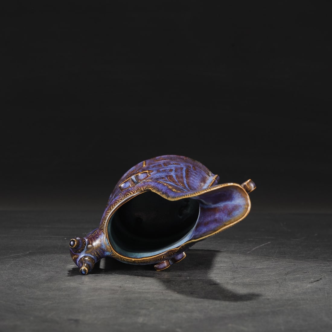 An Exquisite Jun yao Beast-Face Pattern Goblet - 5