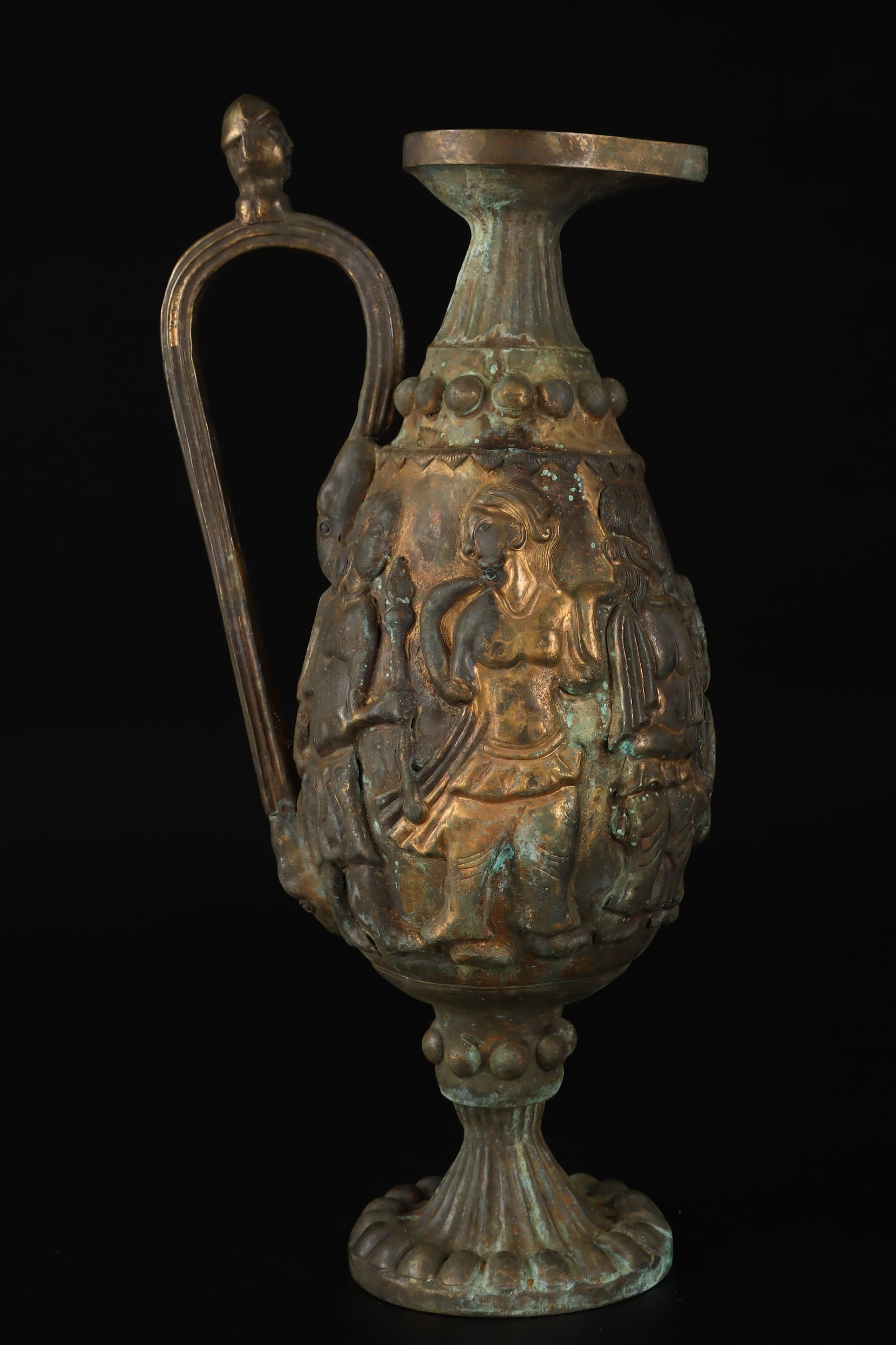 A Rare Silver Figure Pattern Ewer - 3
