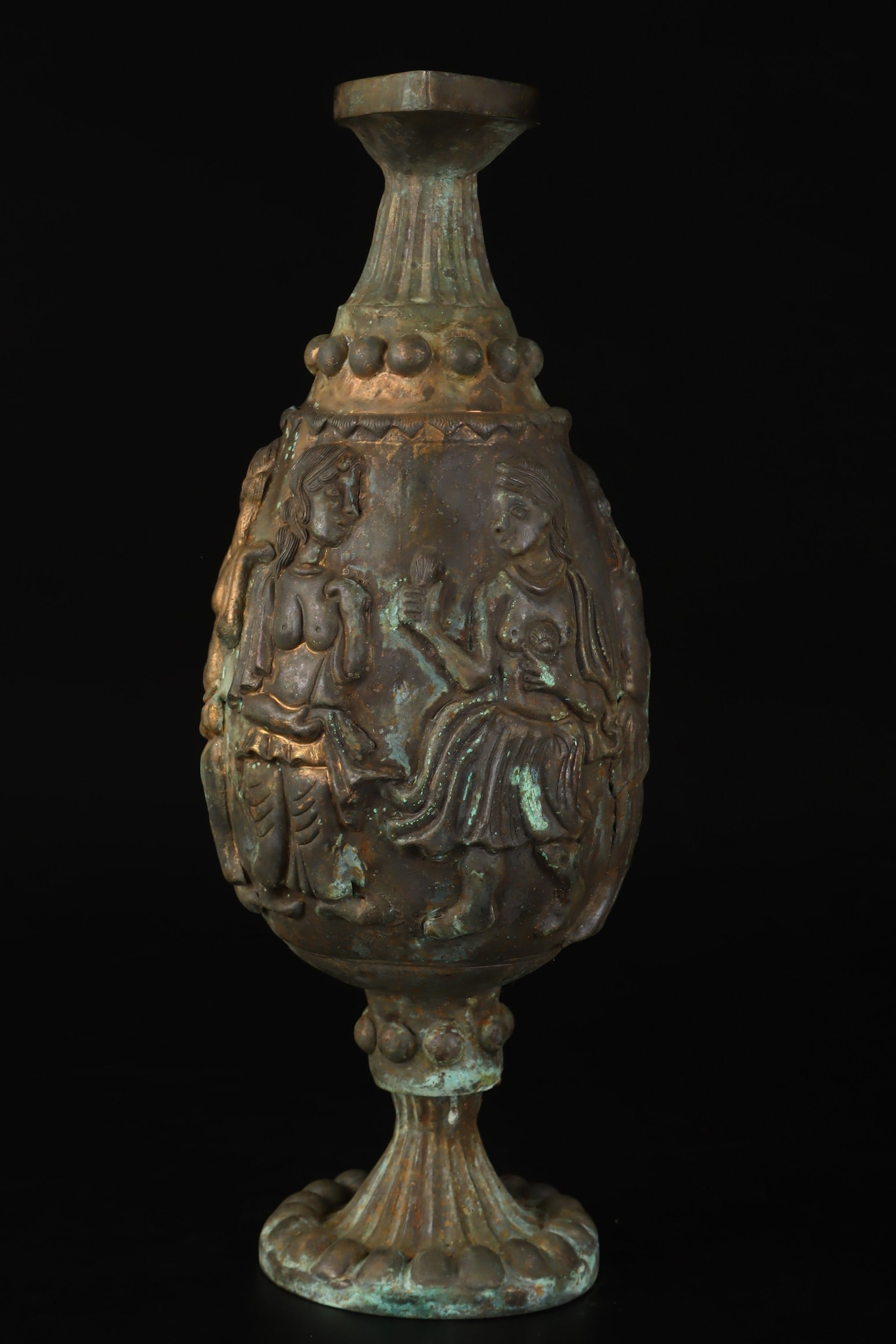 A Rare Silver Figure Pattern Ewer - 4