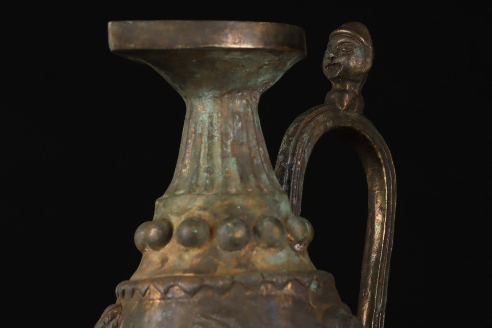 A Rare Silver Figure Pattern Ewer - 5