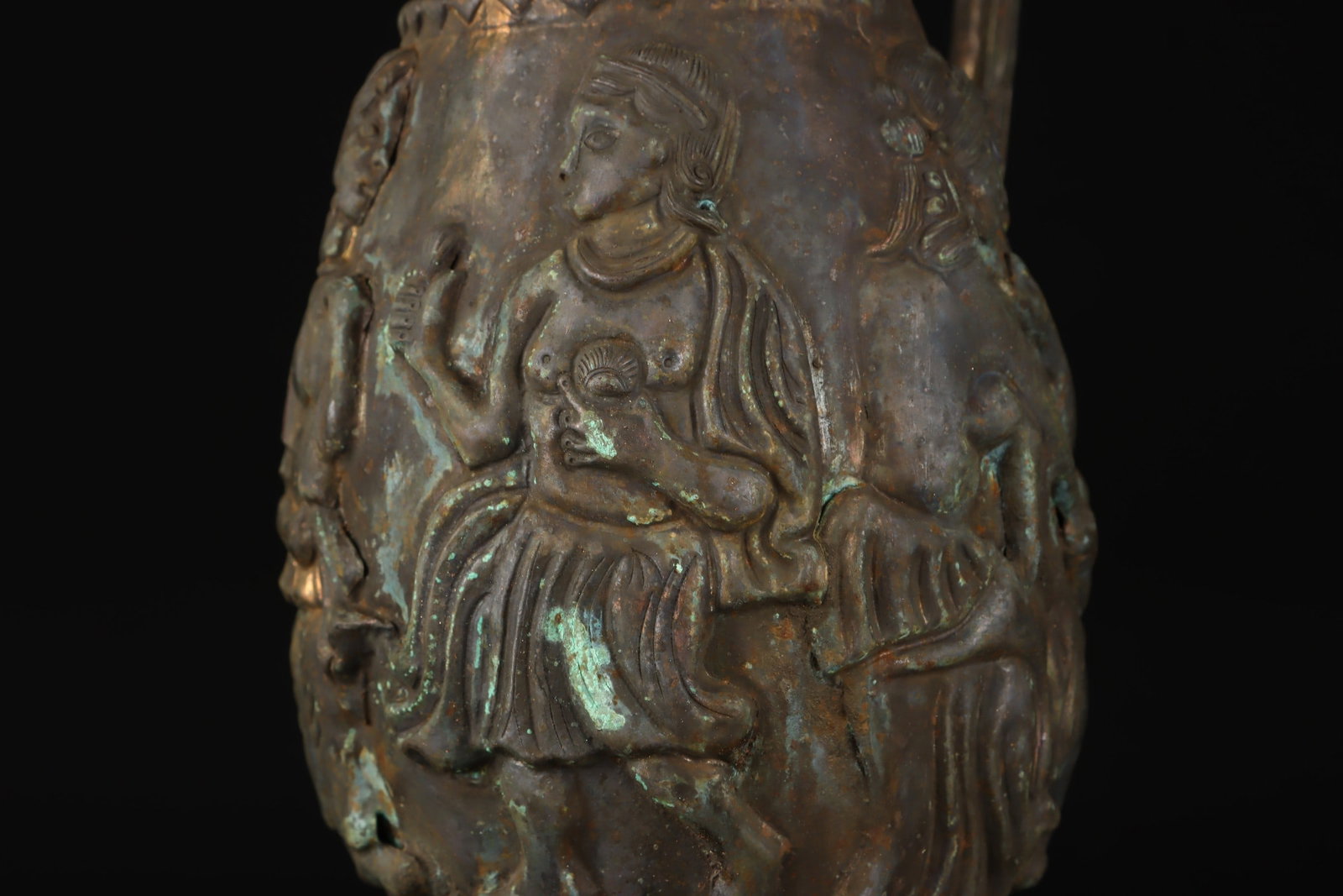 A Rare Silver Figure Pattern Ewer - 6