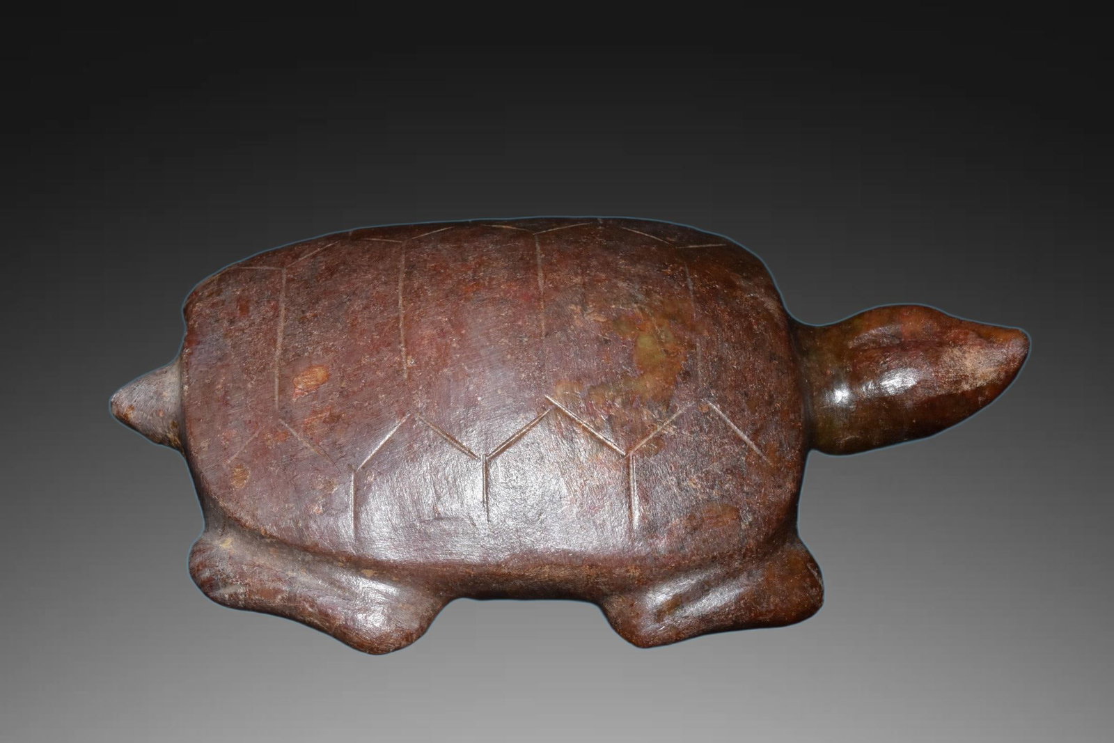 A Exquisite River Polished Jade Tortoise - 2