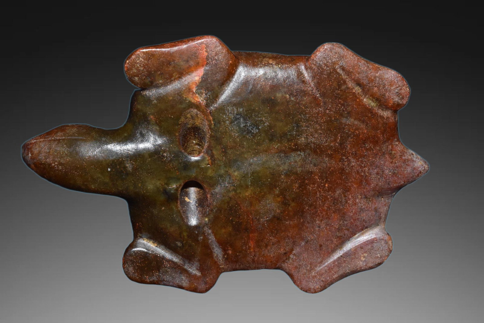 A Exquisite River Polished Jade Tortoise - 6