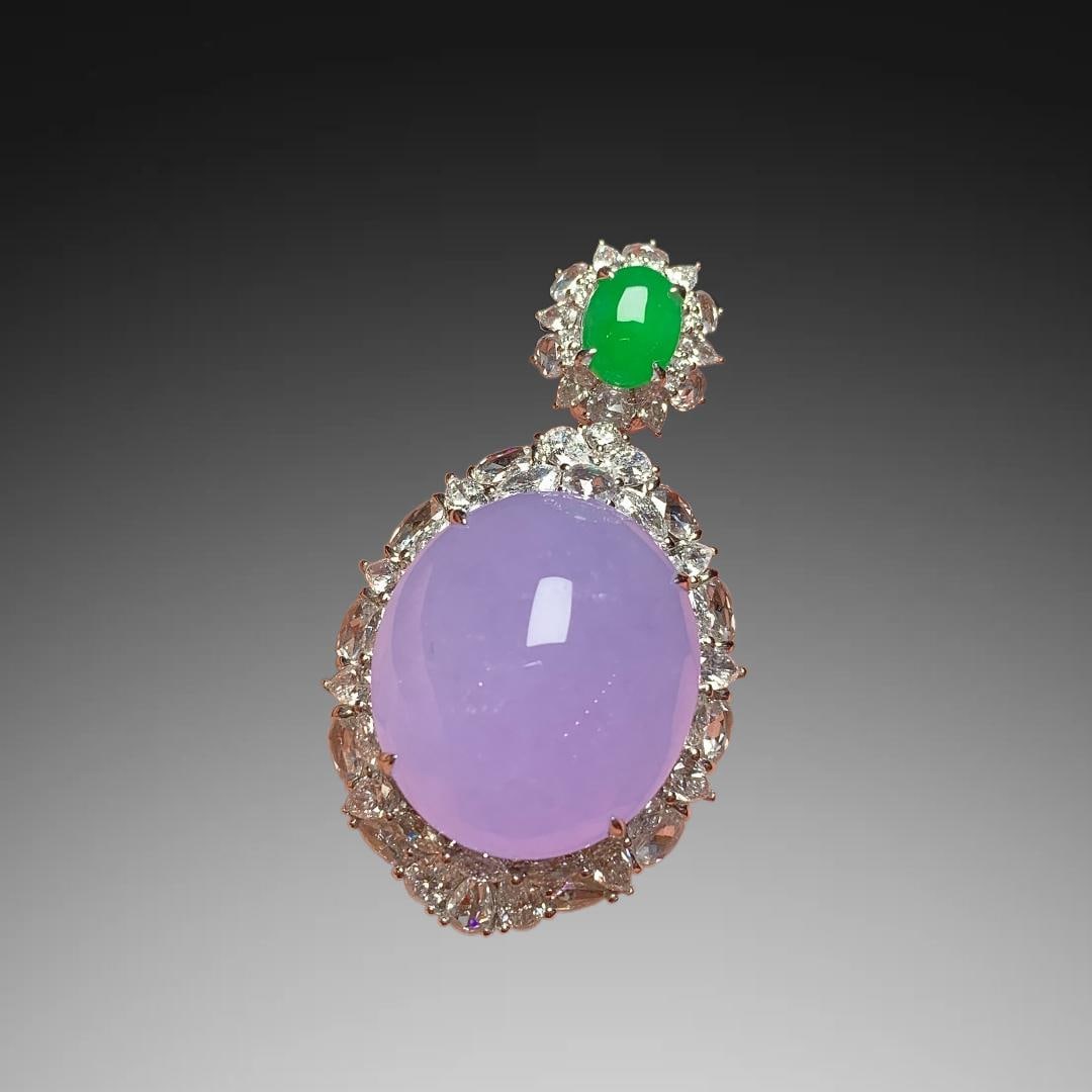 A Exquisite Jadeite Pendant - 3