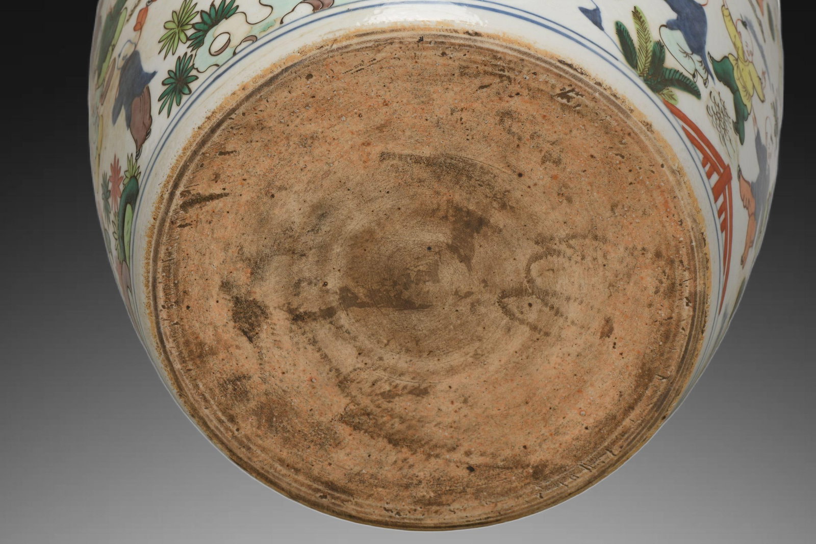 A Exquisite Doucai Figures Pattern Jar - 9